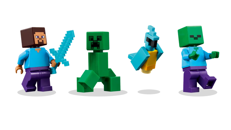 Lego Minecraft The TNT Jungle House