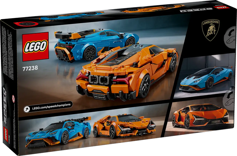 Lego Speed Champions Lamborghini Revuelto & Huracan STO