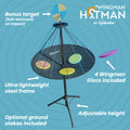 Wingman Hitman 2-in-1 Target with Discs