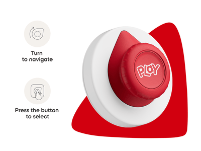 Disney Winnie the Pooh Toniebox 2 Play Set - Sunset Red