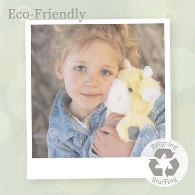 World's Softest Plush - Huggee - Yellow Giraffe, 9 inches