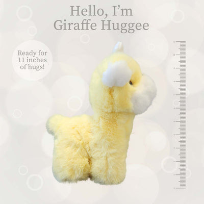 World's Softest Plush - Huggee - Yellow Giraffe, 9 inches
