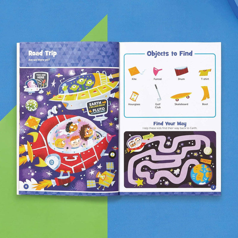 Space Hidden Pictures Puffy Sticker Playscenes