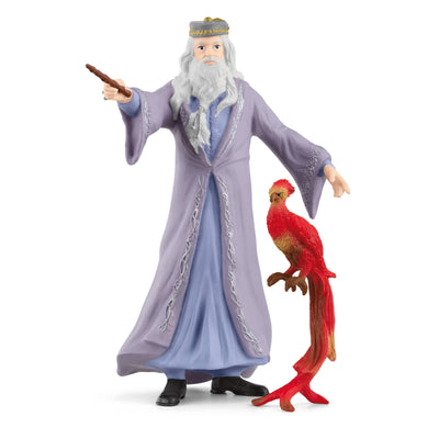 Dumbledore & Fawkes 2 Piece Set Wizarding World Harry Potter