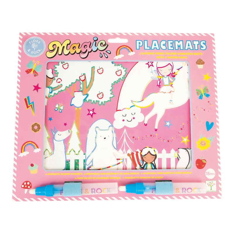 Magic Water Placemats - Rainbow Fairy