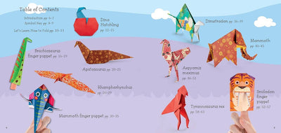 Beginner's Guide to Origami: Dinosaurs & Prehistoric Animals