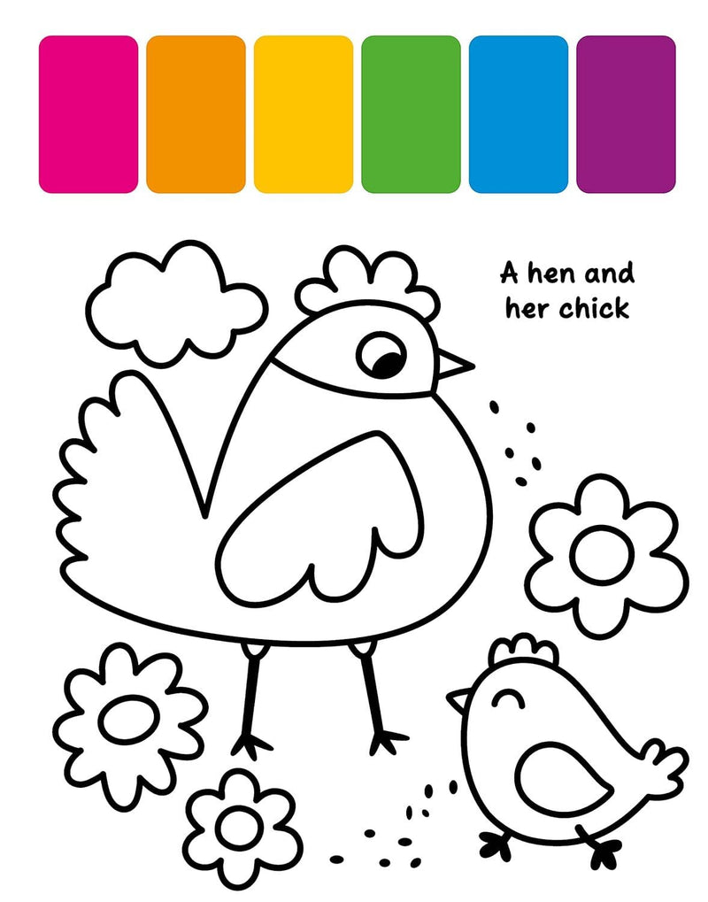 My First Painting Book: Adorable Animals