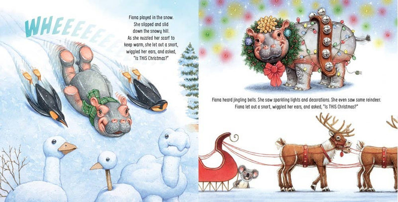A Very Fiona Christmas - Board Book
