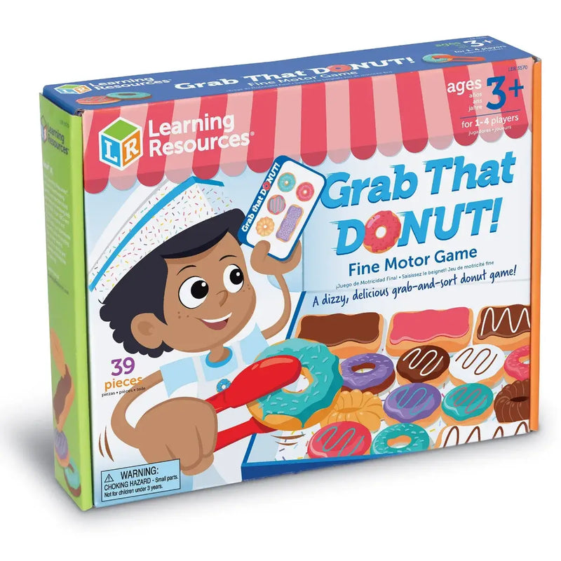 Grab That Donut Fine Motor Game