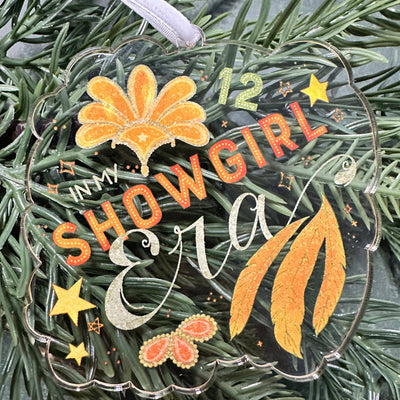In my Showgirl Era Christmas Ornament
