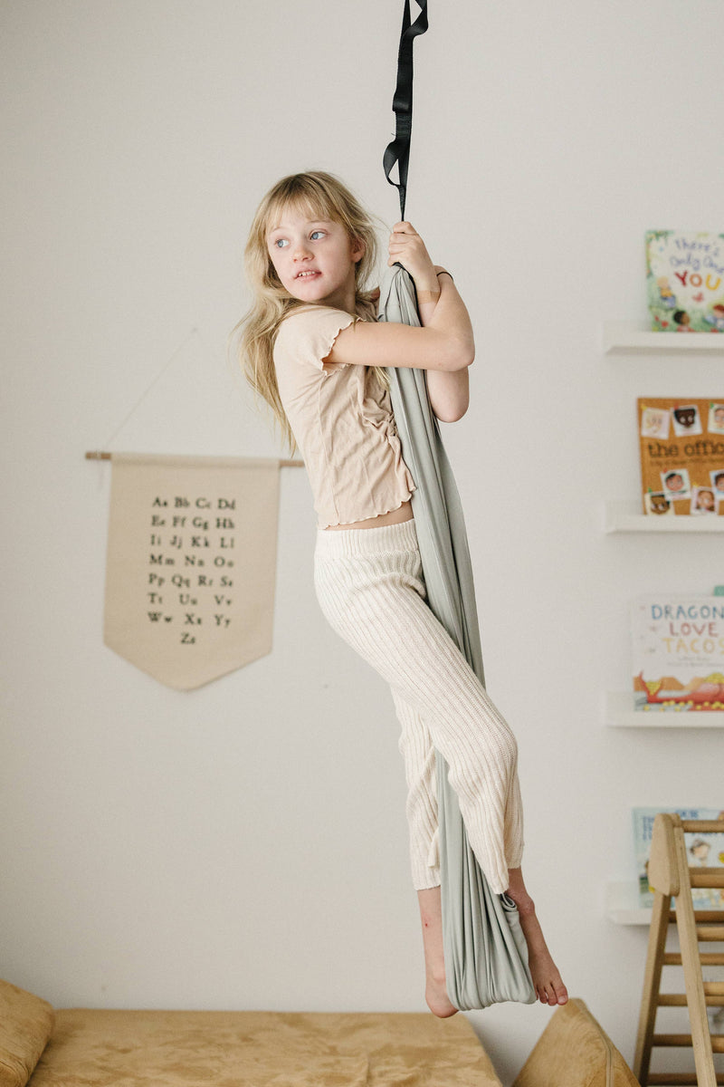 Stone Cotton Sensory Swing