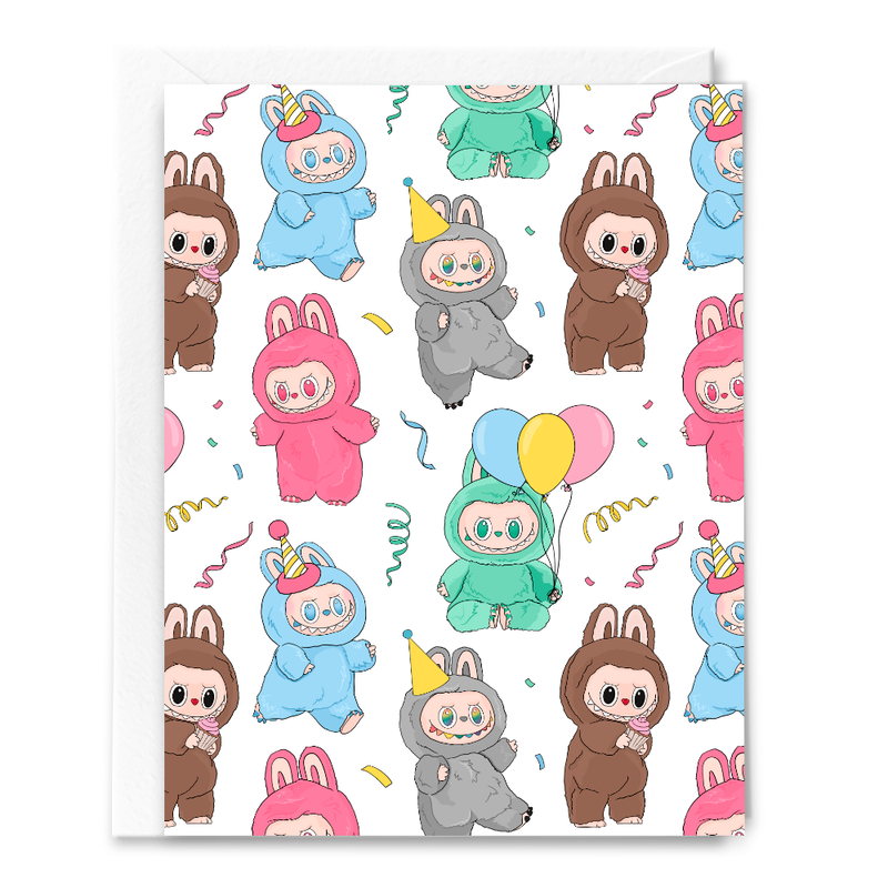 Big Into Party Energy, Lbubu, Lafufu, Card