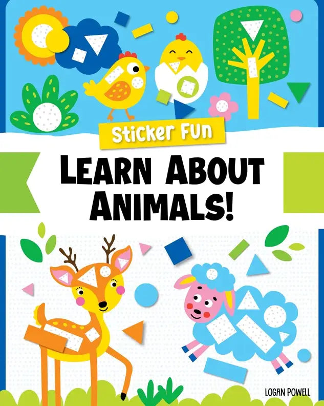 Activity Book - Sticker Fun: Learn About Animals