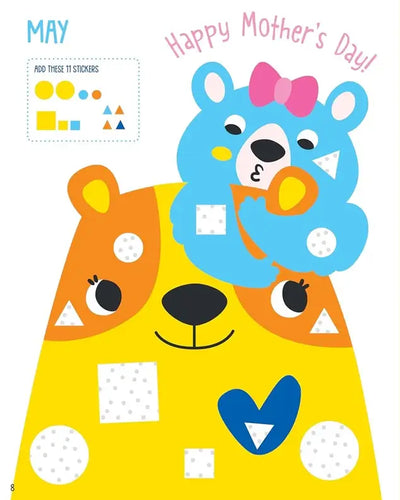 Activity Book - Sticker Fun: Learn About Months & Seasons!