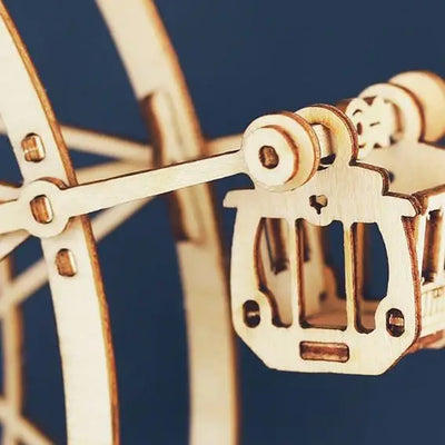 DIY 3D Wooden Puzzle Music Box: Ferris Wheel