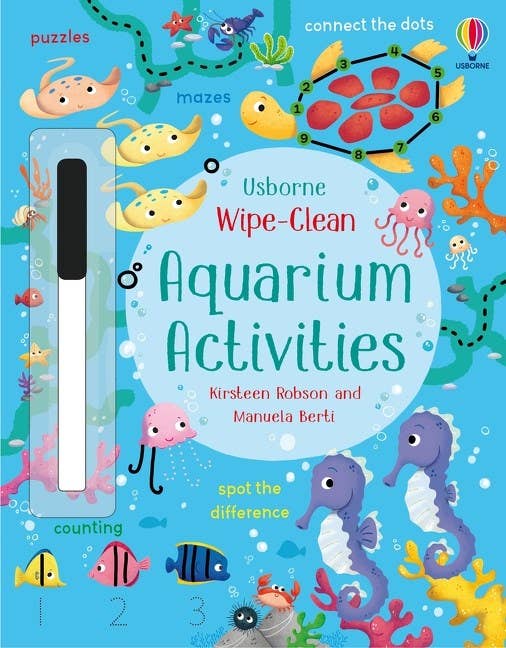 Wipe-Clean Aquarium Activities : Usborne