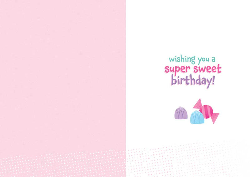 Birthday Note Cards - Ice Cream Cone - Glitter