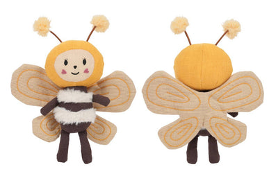 Bee Plush Toy Soft Cotton & Linen Stuffed Doll