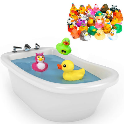 Playful Rubber Duckies Kids Toy- Assorted