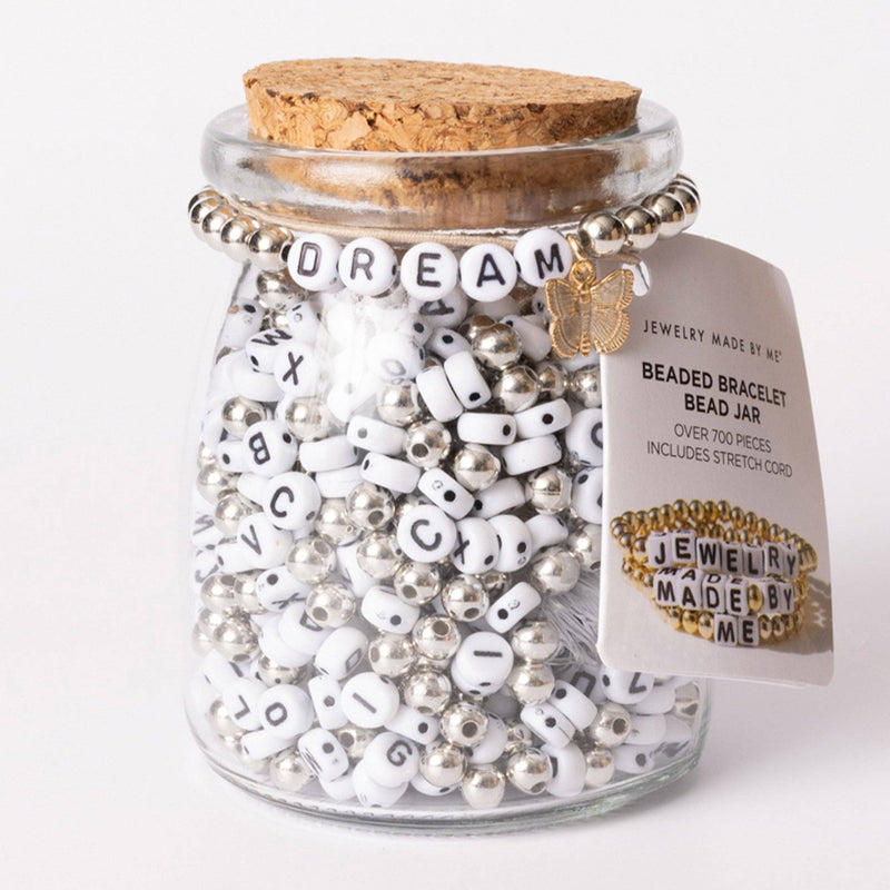 Silver DREAM Bead Jar