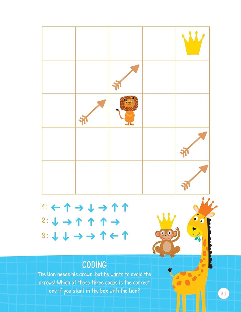 Funny Animals Activity Book Puzzles, Games, Coloring + More!