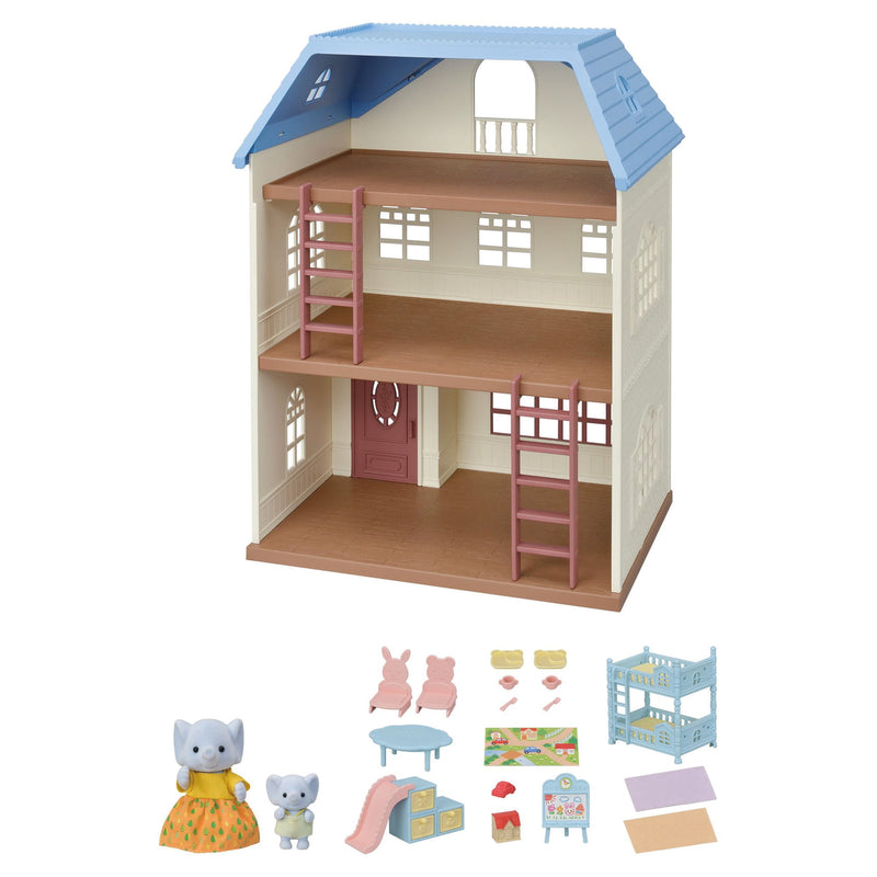 Calico Critters The Sky Blue Terrace Gift Set