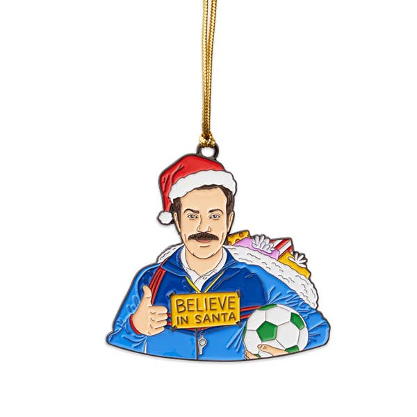 Ted Believe Enamel Ornament