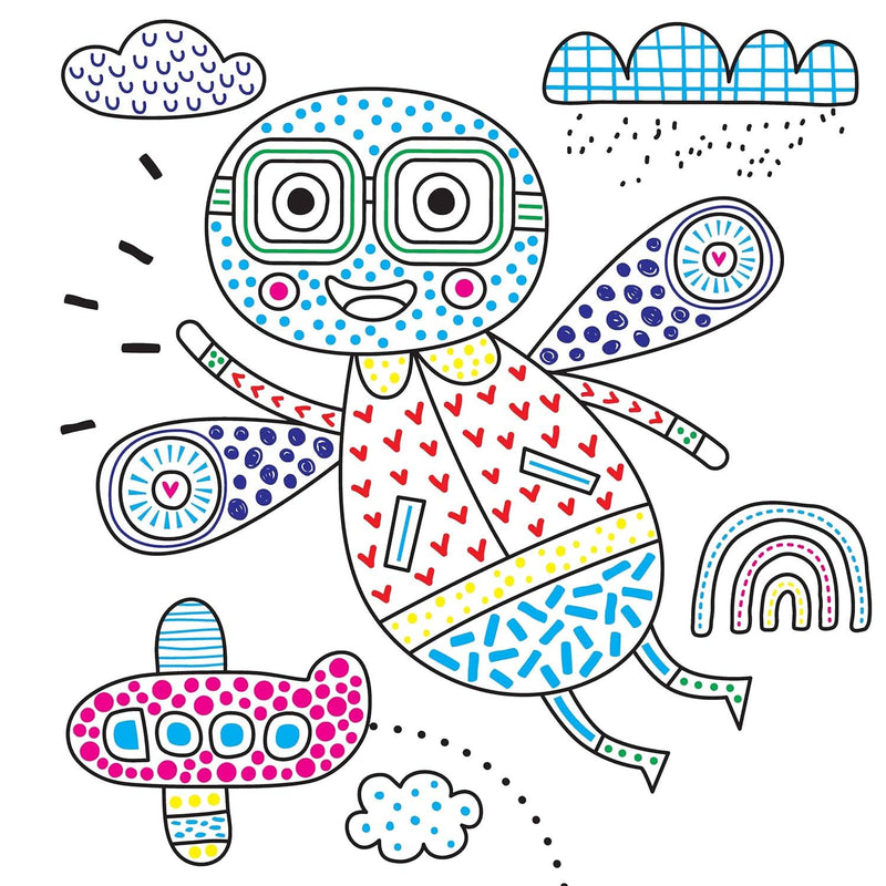 Garden Bugs and Friends - Easy and Fun Paint Magic with Water