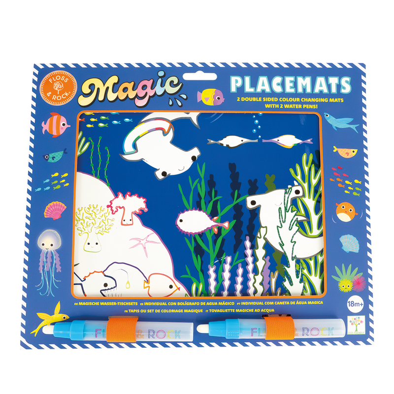 Magic Water Placemats - Ocean