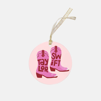Taylor Swift Boot Ornament
