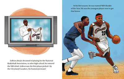 Lebron James: a Little Golden Book Biography
