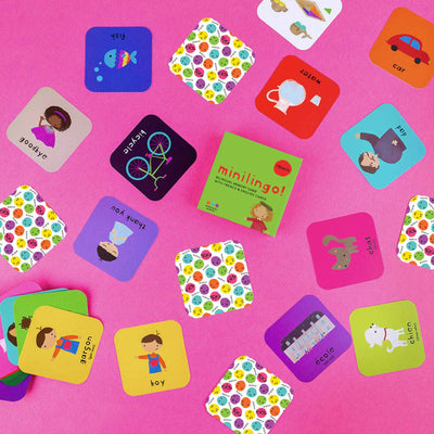 Minilingo Bilingual French/English Flashcards for Kids