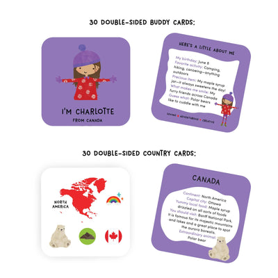 Buddy Jumble Geography Flashcards for Kids