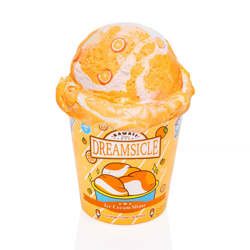 Dreamsicle Scented Ice Cream Pint Slime