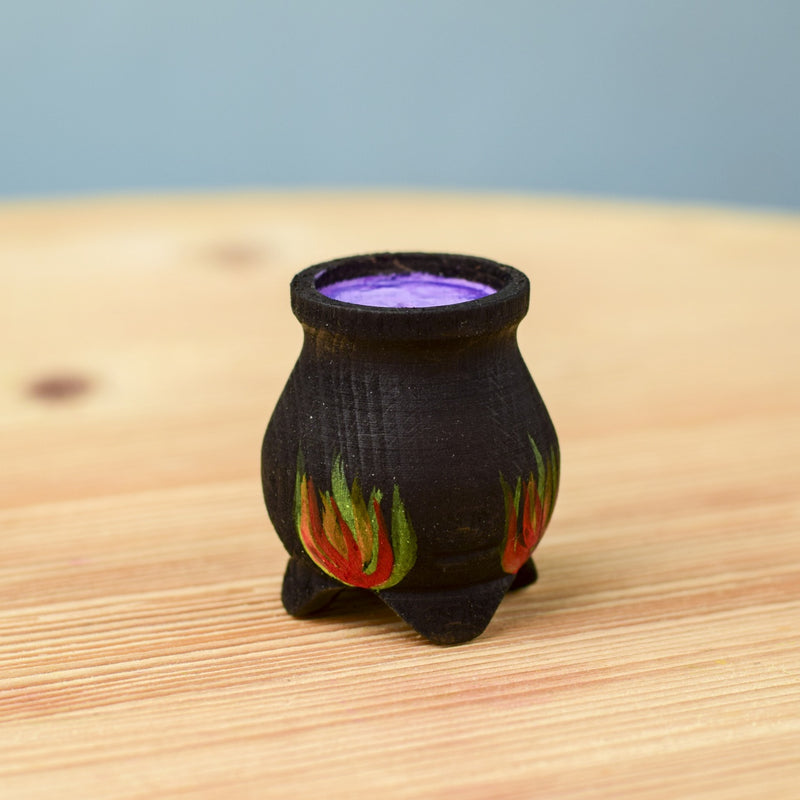 Brewing Witch and Cauldron Set