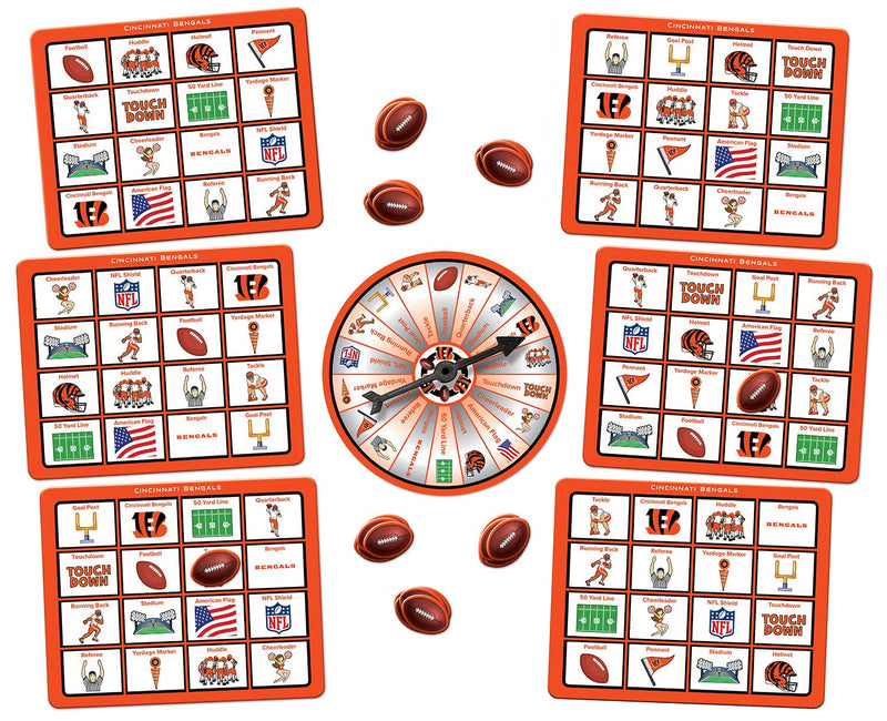 Cincinnati Bengals NFL Bingo Game