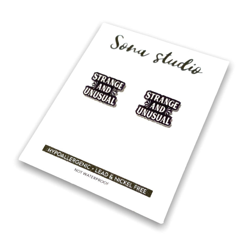 Strange and Unusual Earrings