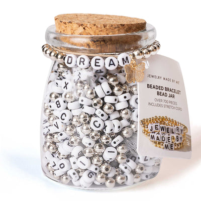 Silver DREAM Bead Jar