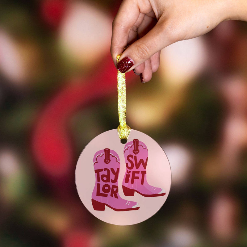 Taylor Swift Boot Ornament