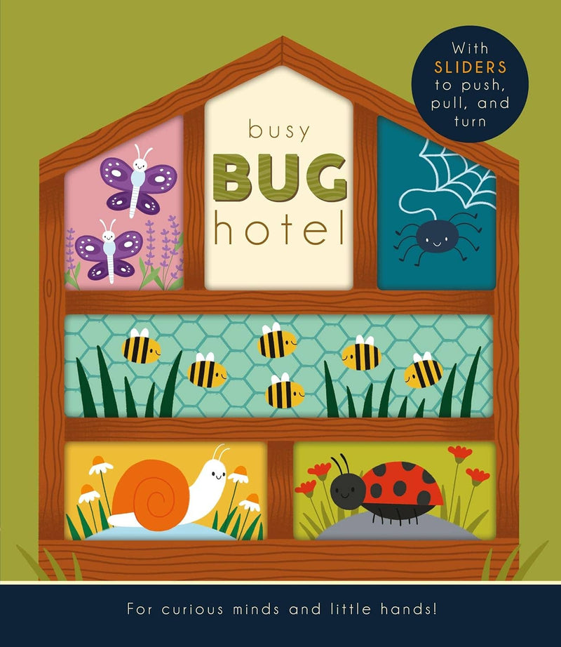 Busy Bug Hotel - Sturdy Board Book with Interactive Sliders