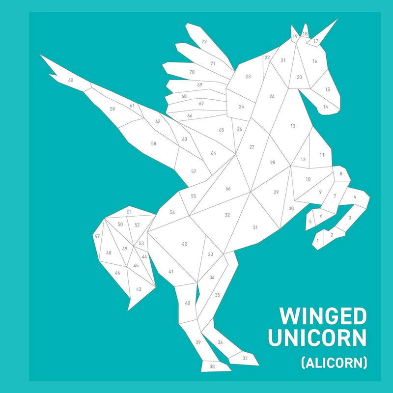 My Sticker Paintings: Unicorns - Children&