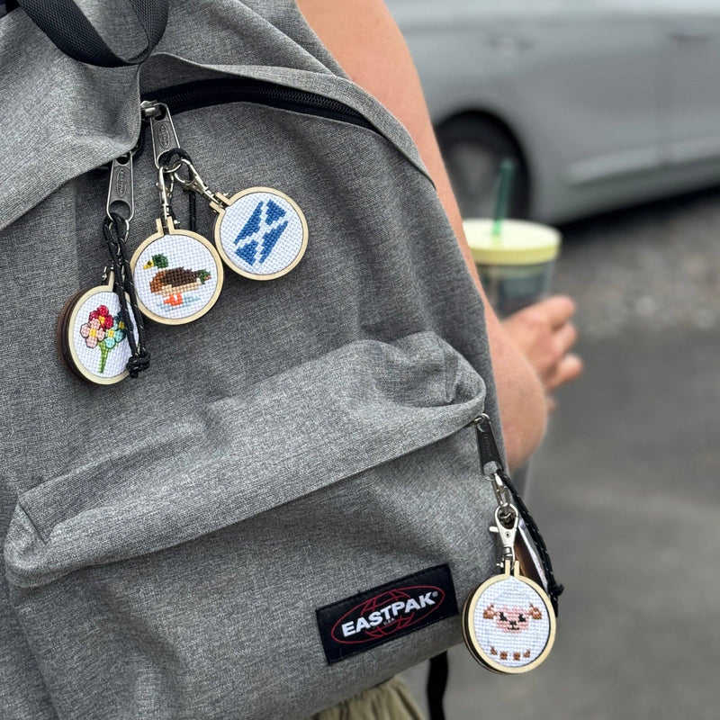 Christmas Tree Mini Matchbox Christmas Cross Stitch Kit