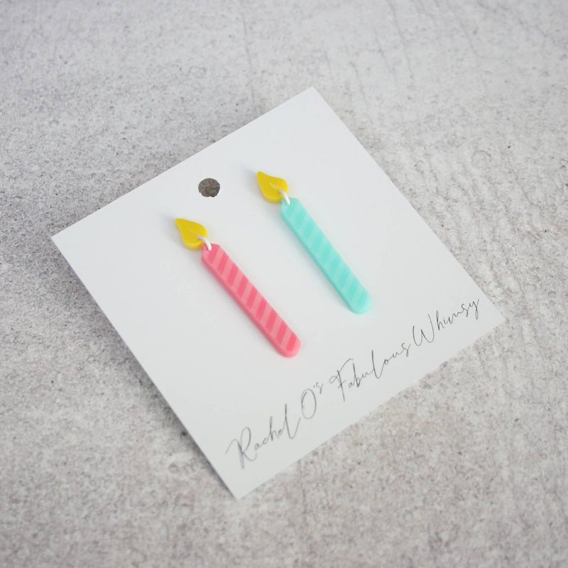 Cat Lady Acrylic Earrings