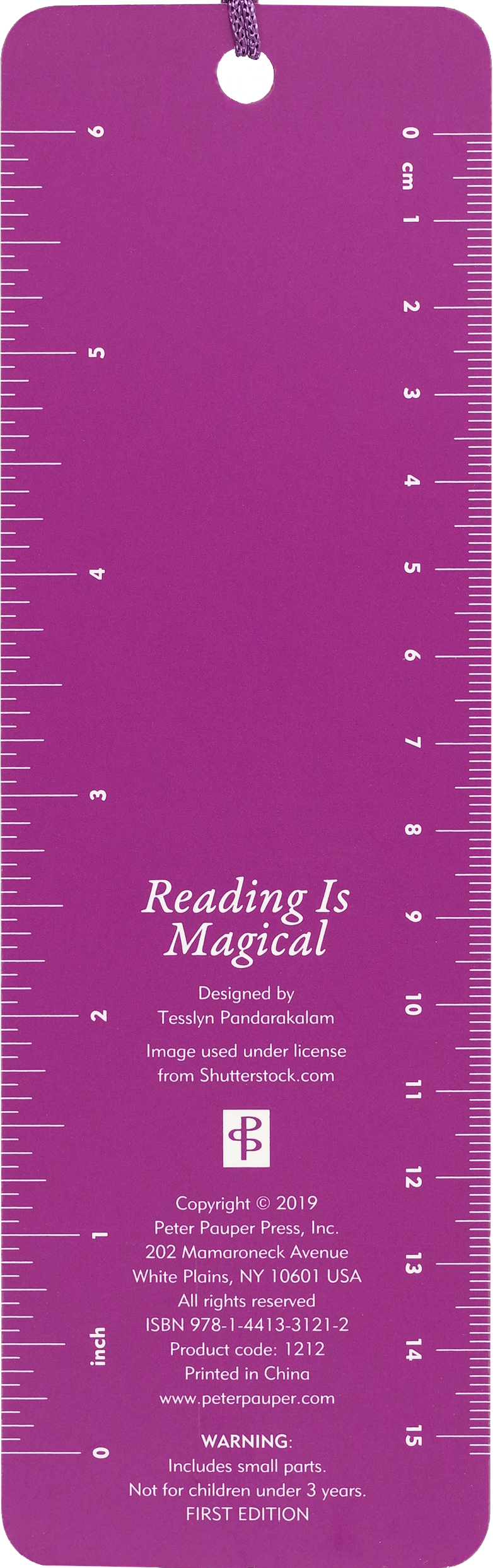 Reading is Magical Youth Bookmark