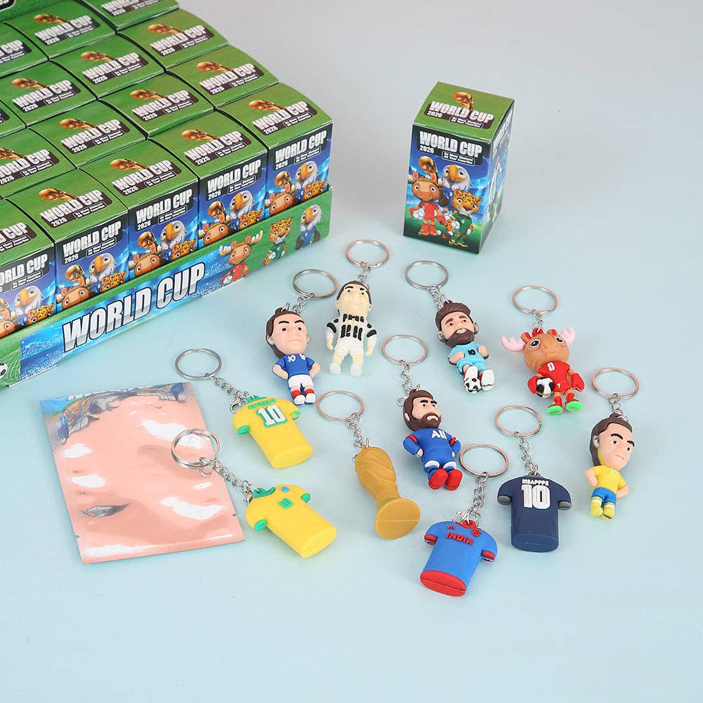 2026 FIFA World Cup keychain pendant Blind Box – Flying Pig Toys