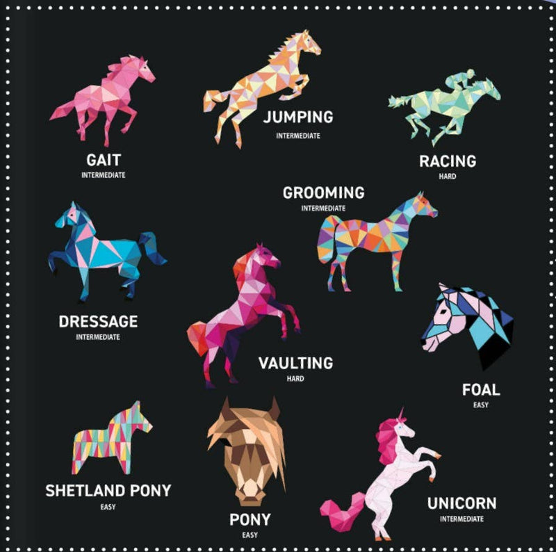 Activity Book - My Sticker Paintings: Horses