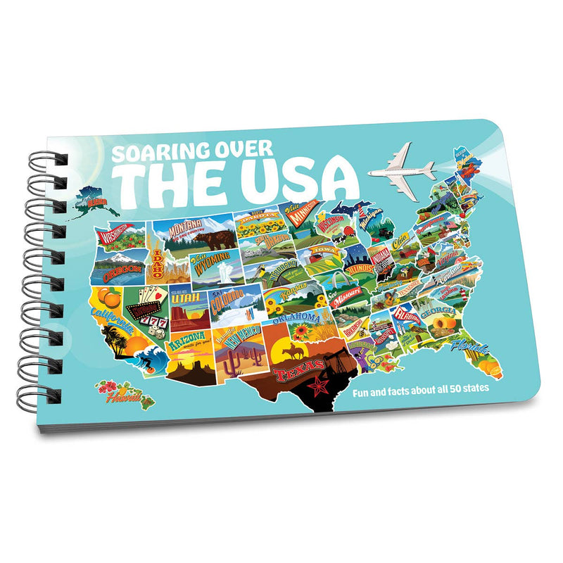 Soaring Over the USA - Fun Fact Book For All 50 States