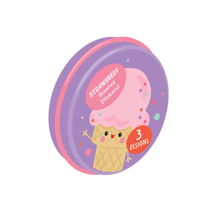 Sweet Scented Sticker Tins