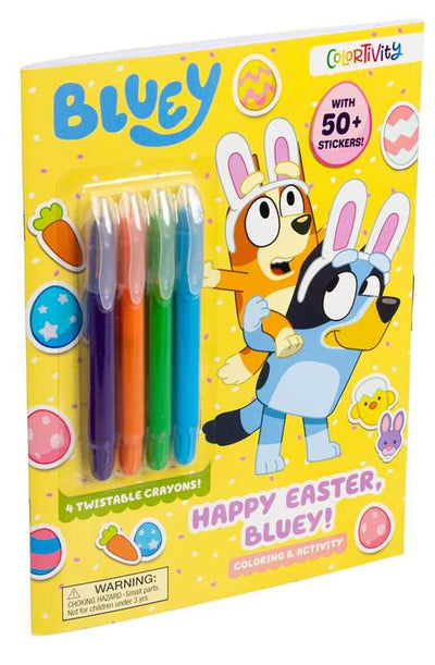 Bluey Colortivity: Happy Easter, Bluey!