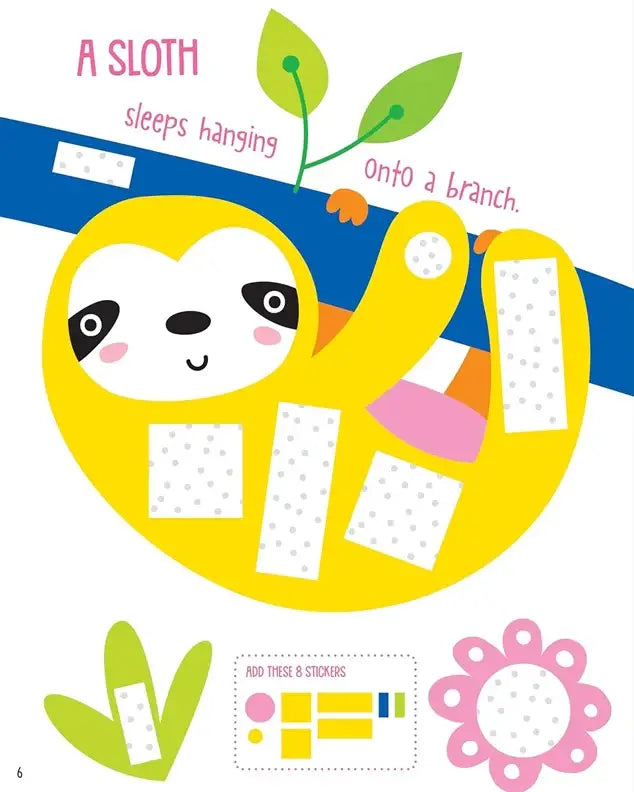 Activity Book - Sticker Fun: Learn About Animals